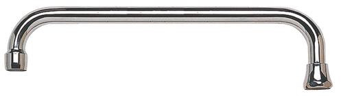 Bec standard par dessus chromé écrou 15/21 250mm